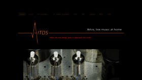 What Aitosaudio.com website looked like in 2020 (3 years ago)