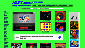 What Alfy.com website looked like in 2020 (3 years ago)