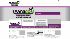 What Anacp.pt website looked like in 2020 (3 years ago)