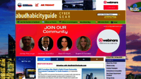 What Abudhabicityguide.com website looked like in 2020 (3 years ago)