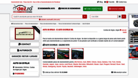 What Autoshbyrlik.dezmembrarimasini.ro website looked like in 2020 (3 years ago)