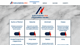 What Assicurazione.click website looked like in 2020 (3 years ago)
