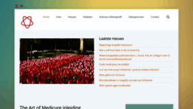 What Artofmedicure.eu website looked like in 2020 (3 years ago)