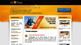What All4shop.sk website looked like in 2020 (3 years ago)