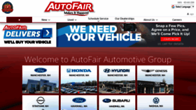 What Autofair.com website looked like in 2020 (3 years ago)