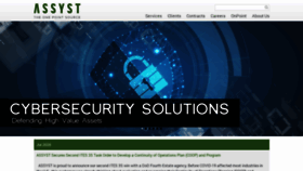 What Assyst.net website looked like in 2020 (3 years ago)