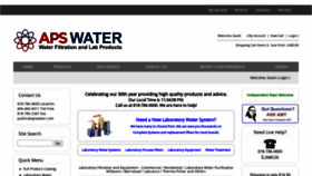 What Apswater.com website looked like in 2020 (3 years ago)