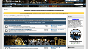 What Antique-locks.com website looked like in 2020 (3 years ago)