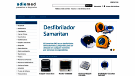 What Adiemed.es website looked like in 2020 (3 years ago)