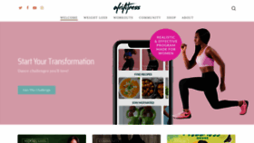 What Afrifitness.com website looked like in 2020 (3 years ago)