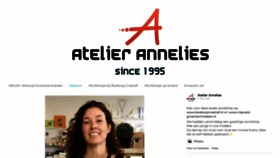 What Atelierannelies.nl website looked like in 2020 (3 years ago)