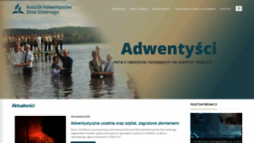 What Adwent.pl website looked like in 2020 (3 years ago)