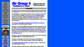 What Airgroup4.com website looked like in 2020 (3 years ago)