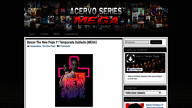 What Acervoseriesmega.com website looked like in 2020 (3 years ago)
