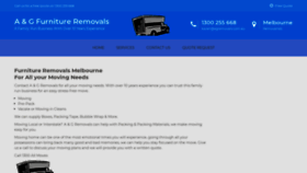 What Agremovals.com.au website looked like in 2020 (3 years ago)