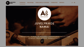 What Amalgamus.lt website looked like in 2020 (4 years ago)