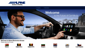 What Alpine-europe.com website looked like in 2020 (3 years ago)