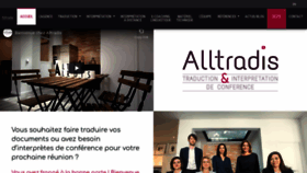 What Alltradis.com website looked like in 2020 (3 years ago)