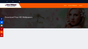 What Actresswallpapers.in website looked like in 2020 (3 years ago)