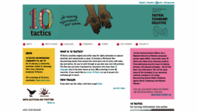 What Archive.informationactivism.org website looked like in 2020 (3 years ago)