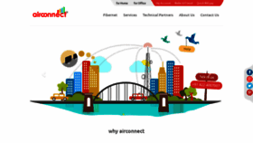 What Airconnectindia.com website looked like in 2020 (3 years ago)