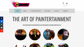 What Artjamming.co.za website looked like in 2020 (3 years ago)