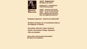 What Angermeier-biowein.de website looked like in 2020 (3 years ago)