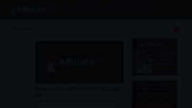 What Affiliatepro.it website looked like in 2020 (3 years ago)