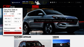 What Autodealer.co.za website looked like in 2020 (3 years ago)
