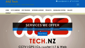 What Anztech.nz website looked like in 2020 (3 years ago)