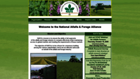 What Alfalfa.org website looked like in 2020 (3 years ago)