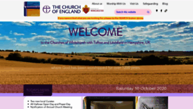 What Allhallowswhitchurch.org.uk website looked like in 2020 (3 years ago)