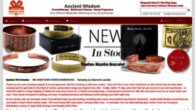 What Ancientwisdom.biz website looked like in 2020 (3 years ago)
