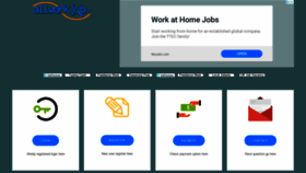 What Allworkjob.com website looked like in 2020 (3 years ago)