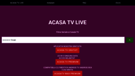 What Acasatv.co website looked like in 2020 (3 years ago)