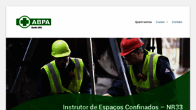 What Abpa.org.br website looked like in 2020 (3 years ago)