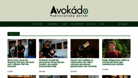 What Avokado-online.cz website looked like in 2020 (3 years ago)
