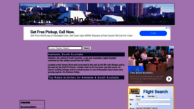 What Adelaide.com.au website looked like in 2020 (3 years ago)