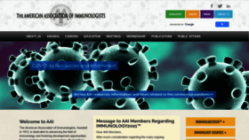 What Aai.org website looked like in 2020 (3 years ago)