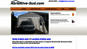 What Abrisrive-sud.com website looked like in 2020 (3 years ago)