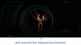 What Aalto-ballett-theater.de website looked like in 2020 (3 years ago)