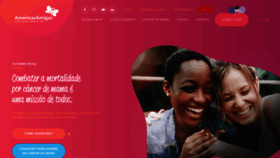 What Americasamigas.org.br website looked like in 2020 (3 years ago)