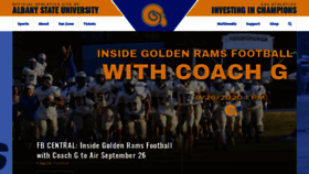 What Asugoldenrams.com website looked like in 2020 (3 years ago)