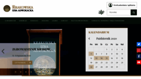 What Adwokatura.krakow.pl website looked like in 2020 (3 years ago)