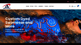 What Agonswim.com website looked like in 2020 (4 years ago)