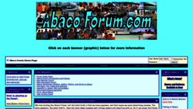 What Abacoforum.com website looked like in 2020 (3 years ago)
