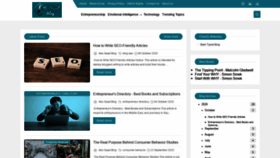 What Abosaadblog.com website looked like in 2020 (3 years ago)