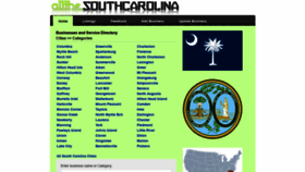 What Allthesouthcarolina.com website looked like in 2020 (3 years ago)