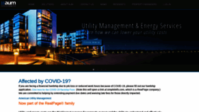 What Aum-inc.com website looked like in 2020 (4 years ago)