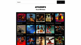 What Atozmp3.cc website looked like in 2020 (3 years ago)